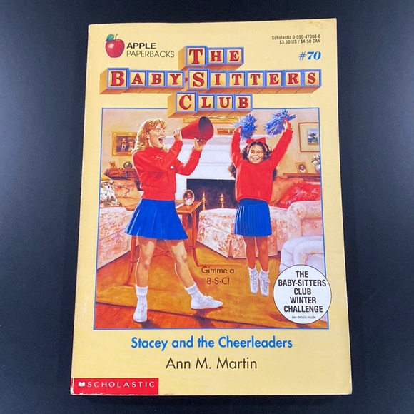 Scholastic Other - Vintage | The Baby-Sitters Club #70: Stacey and the Cheerleaders by Ann M Martin